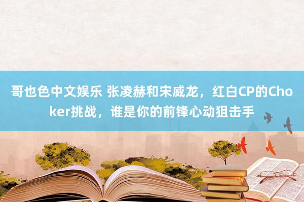 哥也色中文娱乐 张凌赫和宋威龙，红白CP的Choker挑战，谁是你的前锋心动狙击手